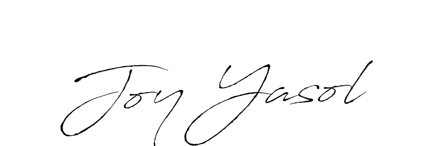 Use a signature maker to create a handwritten signature online. With this signature software, you can design (Antro_Vectra) your own signature for name Joy Yasol. Joy Yasol signature style 6 images and pictures png