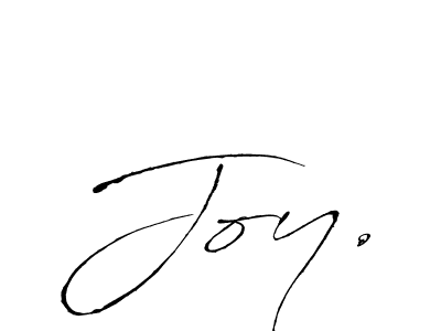 Create a beautiful signature design for name Joy.. With this signature (Antro_Vectra) fonts, you can make a handwritten signature for free. Joy. signature style 6 images and pictures png