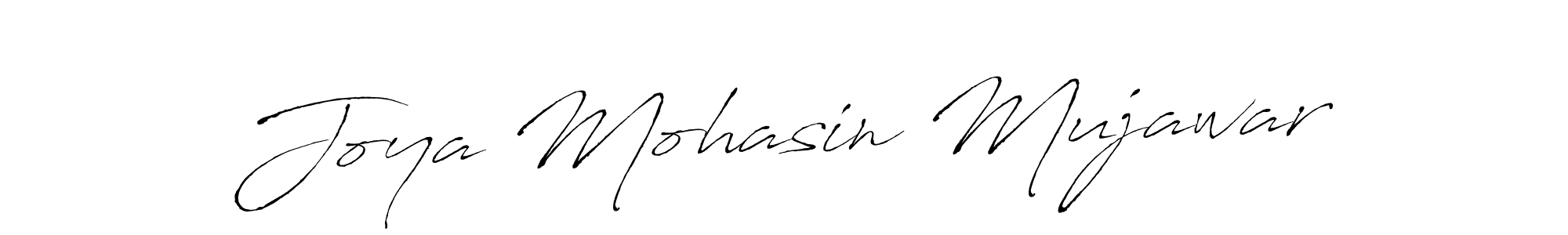 You can use this online signature creator to create a handwritten signature for the name Joya Mohasin Mujawar. This is the best online autograph maker. Joya Mohasin Mujawar signature style 6 images and pictures png