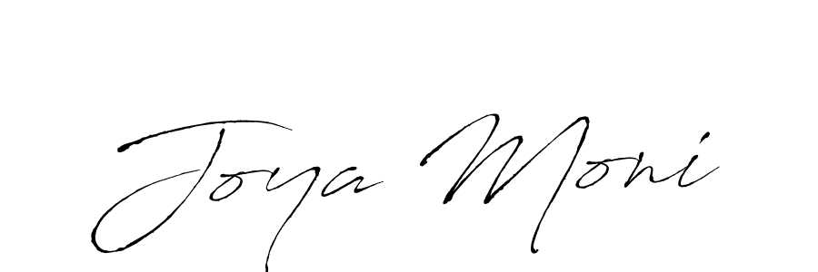 Joya Moni stylish signature style. Best Handwritten Sign (Antro_Vectra) for my name. Handwritten Signature Collection Ideas for my name Joya Moni. Joya Moni signature style 6 images and pictures png