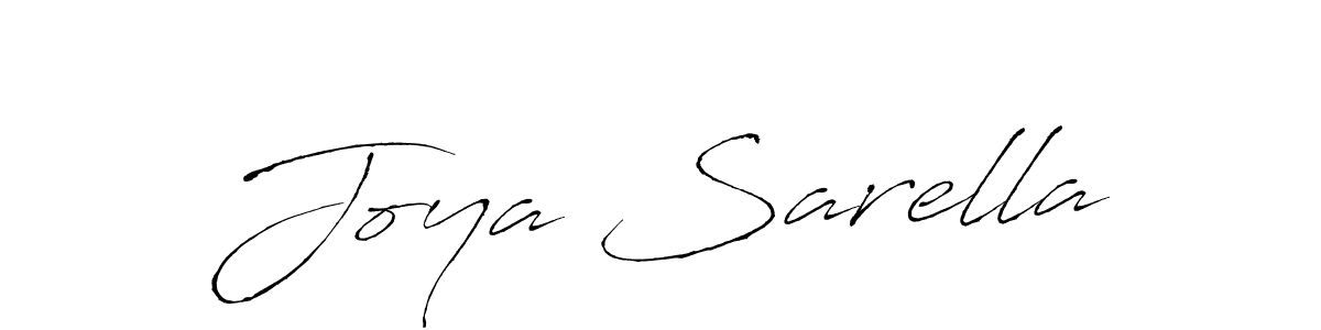 The best way (Antro_Vectra) to make a short signature is to pick only two or three words in your name. The name Joya Sarella include a total of six letters. For converting this name. Joya Sarella signature style 6 images and pictures png