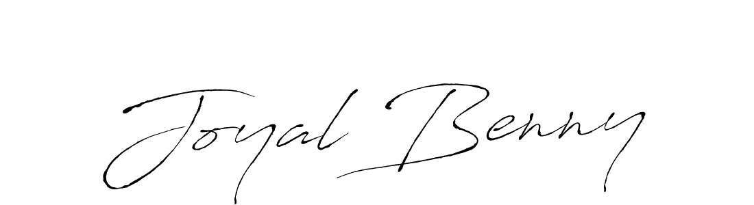 Make a beautiful signature design for name Joyal Benny. With this signature (Antro_Vectra) style, you can create a handwritten signature for free. Joyal Benny signature style 6 images and pictures png