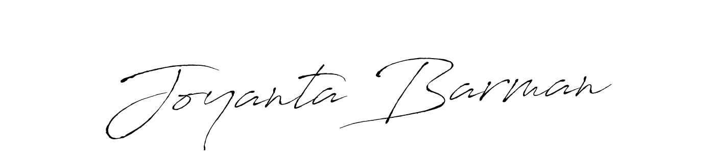Design your own signature with our free online signature maker. With this signature software, you can create a handwritten (Antro_Vectra) signature for name Joyanta Barman. Joyanta Barman signature style 6 images and pictures png