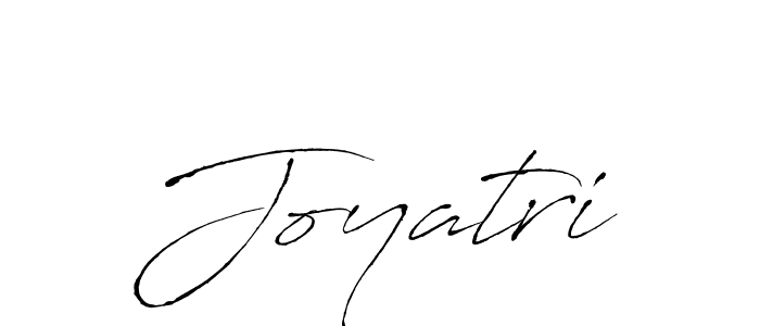 Make a beautiful signature design for name Joyatri. With this signature (Antro_Vectra) style, you can create a handwritten signature for free. Joyatri signature style 6 images and pictures png