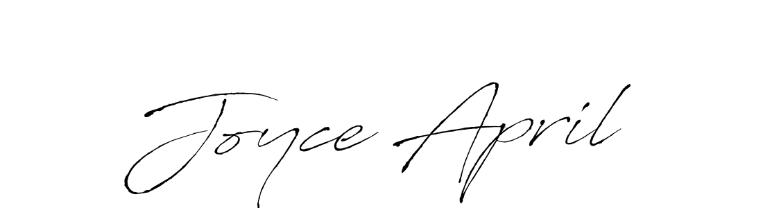Create a beautiful signature design for name Joyce April. With this signature (Antro_Vectra) fonts, you can make a handwritten signature for free. Joyce April signature style 6 images and pictures png