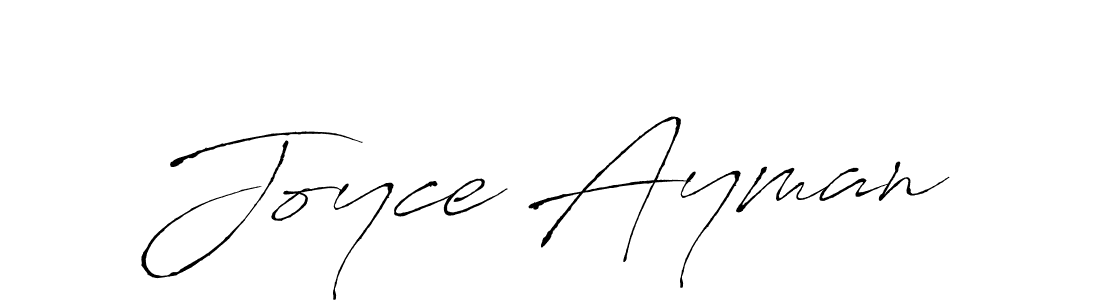 Create a beautiful signature design for name Joyce Ayman. With this signature (Antro_Vectra) fonts, you can make a handwritten signature for free. Joyce Ayman signature style 6 images and pictures png