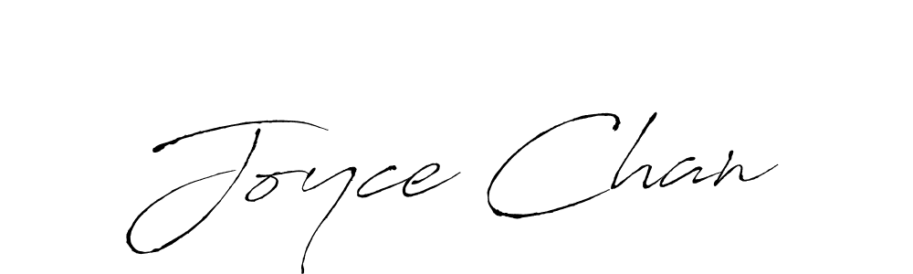 Create a beautiful signature design for name Joyce Chan. With this signature (Antro_Vectra) fonts, you can make a handwritten signature for free. Joyce Chan signature style 6 images and pictures png