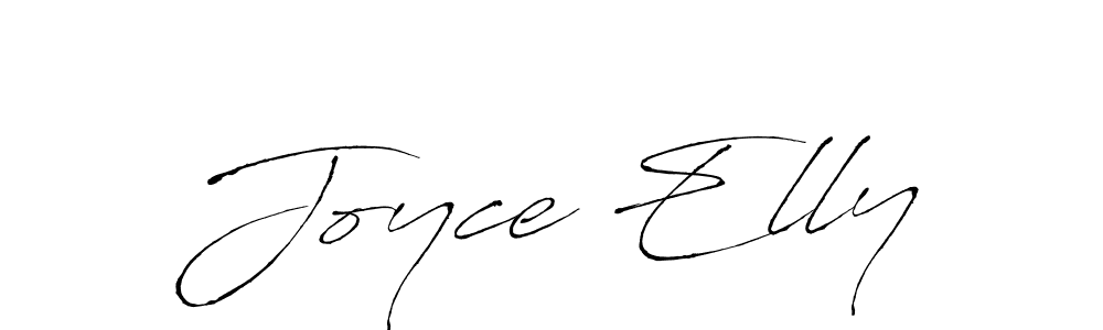 How to make Joyce Elly name signature. Use Antro_Vectra style for creating short signs online. This is the latest handwritten sign. Joyce Elly signature style 6 images and pictures png