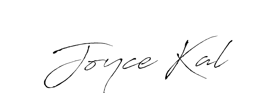 Design your own signature with our free online signature maker. With this signature software, you can create a handwritten (Antro_Vectra) signature for name Joyce Kal. Joyce Kal signature style 6 images and pictures png