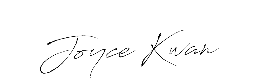 Make a beautiful signature design for name Joyce Kwan. With this signature (Antro_Vectra) style, you can create a handwritten signature for free. Joyce Kwan signature style 6 images and pictures png