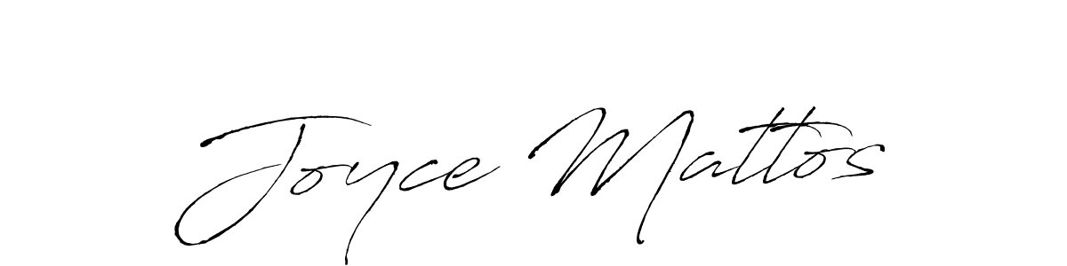 Joyce Mattos stylish signature style. Best Handwritten Sign (Antro_Vectra) for my name. Handwritten Signature Collection Ideas for my name Joyce Mattos. Joyce Mattos signature style 6 images and pictures png