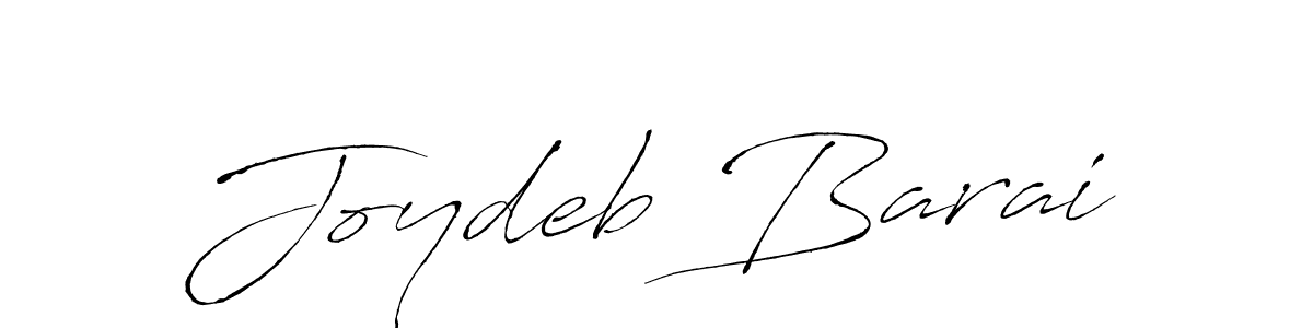 How to make Joydeb Barai signature? Antro_Vectra is a professional autograph style. Create handwritten signature for Joydeb Barai name. Joydeb Barai signature style 6 images and pictures png