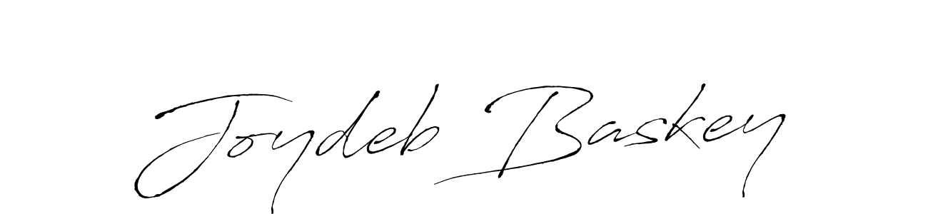 Make a beautiful signature design for name Joydeb Baskey. With this signature (Antro_Vectra) style, you can create a handwritten signature for free. Joydeb Baskey signature style 6 images and pictures png