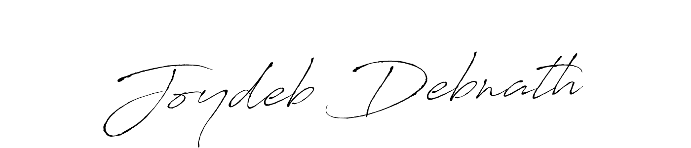 Design your own signature with our free online signature maker. With this signature software, you can create a handwritten (Antro_Vectra) signature for name Joydeb Debnath. Joydeb Debnath signature style 6 images and pictures png