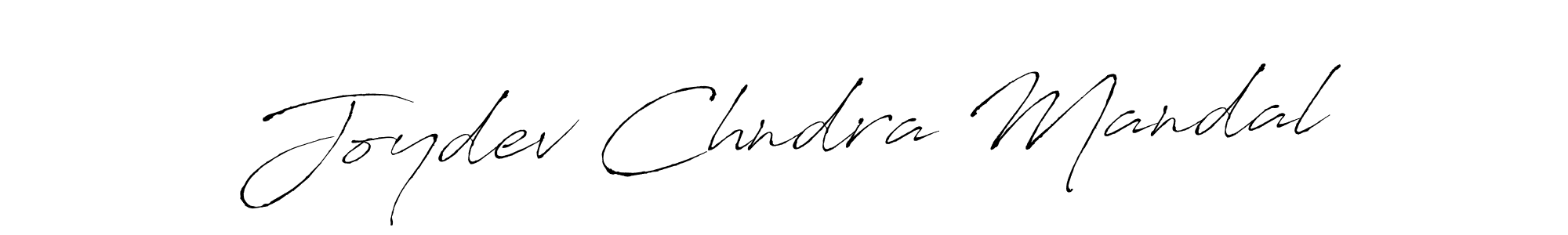 Make a beautiful signature design for name Joydev Chndra Mandal. With this signature (Antro_Vectra) style, you can create a handwritten signature for free. Joydev Chndra Mandal signature style 6 images and pictures png