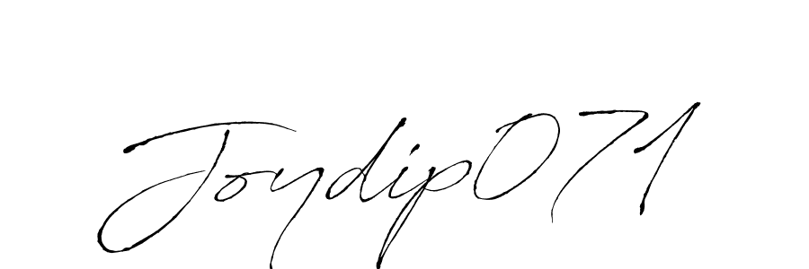 Also we have Joydip071 name is the best signature style. Create professional handwritten signature collection using Antro_Vectra autograph style. Joydip071 signature style 6 images and pictures png