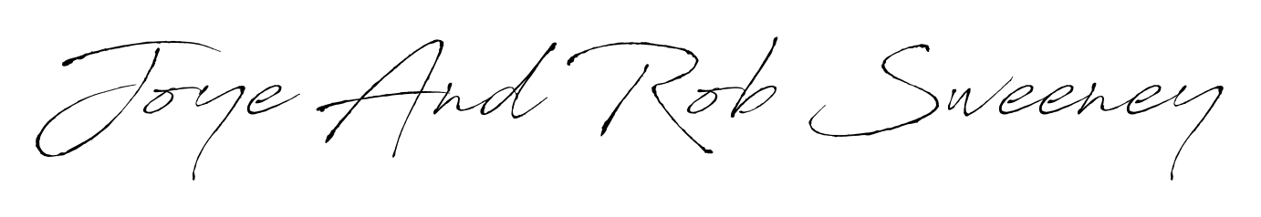 Make your name Joye And Rob Sweeney memorable on every contract using Antro_Vectra autograph style. Instant transparent background export available. Joye And Rob Sweeney signature style 6 images and pictures png