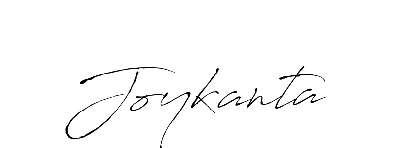 Design your own signature with our free online signature maker. With this signature software, you can create a handwritten (Antro_Vectra) signature for name Joykanta. Joykanta signature style 6 images and pictures png