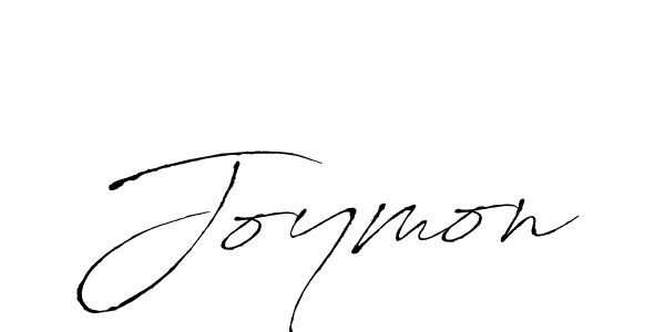 Use a signature maker to create a handwritten signature online. With this signature software, you can design (Antro_Vectra) your own signature for name Joymon. Joymon signature style 6 images and pictures png