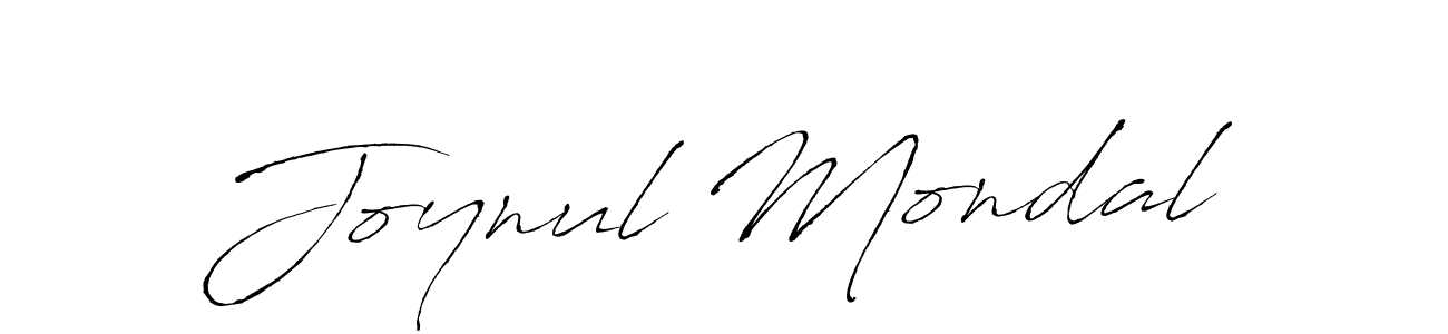 Design your own signature with our free online signature maker. With this signature software, you can create a handwritten (Antro_Vectra) signature for name Joynul Mondal. Joynul Mondal signature style 6 images and pictures png