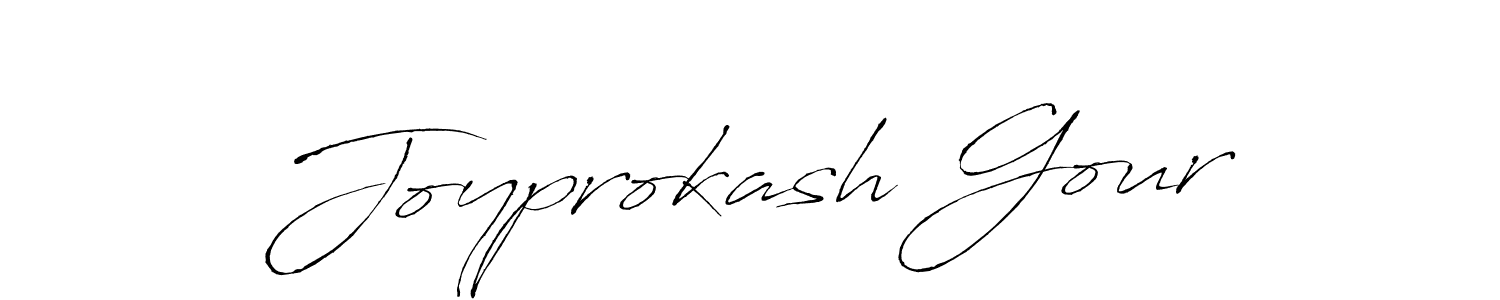 It looks lik you need a new signature style for name Joyprokash Gour. Design unique handwritten (Antro_Vectra) signature with our free signature maker in just a few clicks. Joyprokash Gour signature style 6 images and pictures png