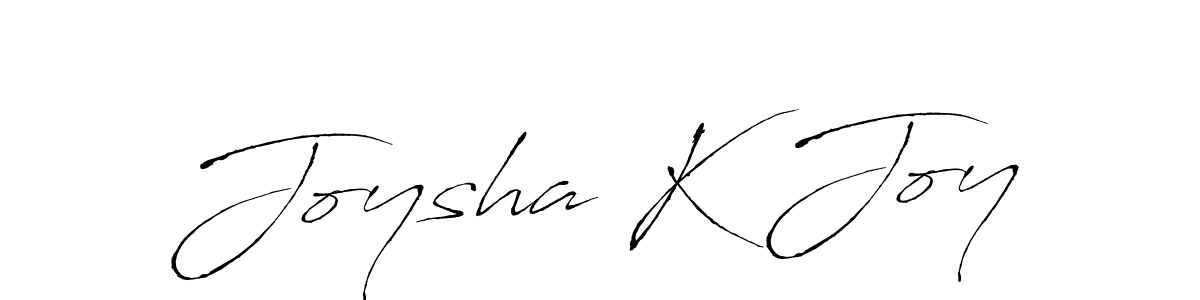 Antro_Vectra is a professional signature style that is perfect for those who want to add a touch of class to their signature. It is also a great choice for those who want to make their signature more unique. Get Joysha K Joy name to fancy signature for free. Joysha K Joy signature style 6 images and pictures png