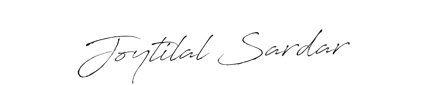 Design your own signature with our free online signature maker. With this signature software, you can create a handwritten (Antro_Vectra) signature for name Joytilal Sardar. Joytilal Sardar signature style 6 images and pictures png
