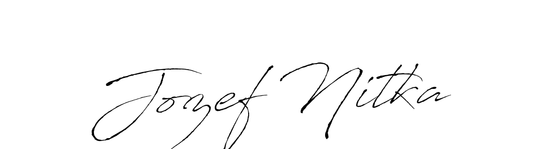 You should practise on your own different ways (Antro_Vectra) to write your name (Jozef Nitka) in signature. don't let someone else do it for you. Jozef Nitka signature style 6 images and pictures png