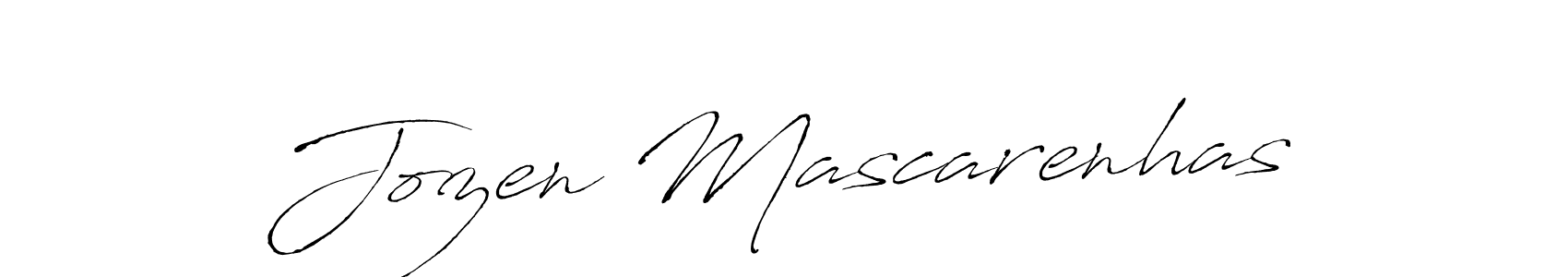 How to Draw Jozen Mascarenhas signature style? Antro_Vectra is a latest design signature styles for name Jozen Mascarenhas. Jozen Mascarenhas signature style 6 images and pictures png