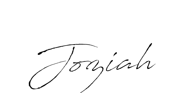 Use a signature maker to create a handwritten signature online. With this signature software, you can design (Antro_Vectra) your own signature for name Joziah. Joziah signature style 6 images and pictures png