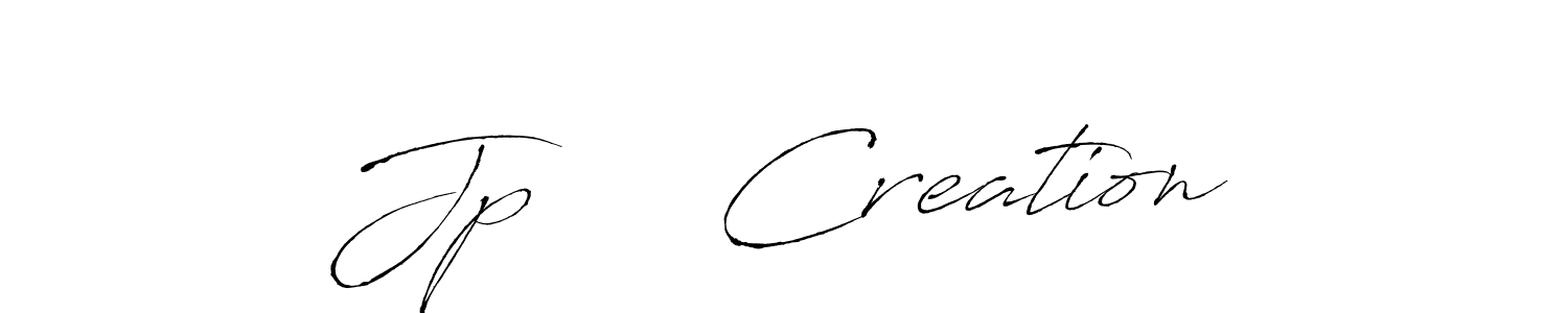 Also we have Jp     Creation name is the best signature style. Create professional handwritten signature collection using Antro_Vectra autograph style. Jp     Creation signature style 6 images and pictures png