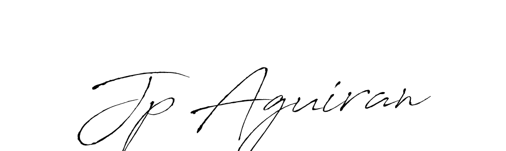 How to make Jp Aguiran signature? Antro_Vectra is a professional autograph style. Create handwritten signature for Jp Aguiran name. Jp Aguiran signature style 6 images and pictures png