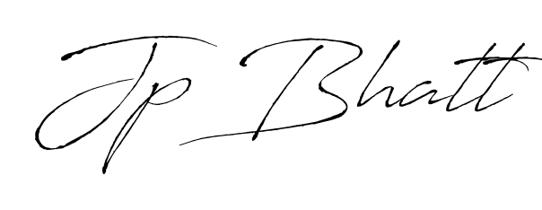 Create a beautiful signature design for name Jp Bhatt. With this signature (Antro_Vectra) fonts, you can make a handwritten signature for free. Jp Bhatt signature style 6 images and pictures png
