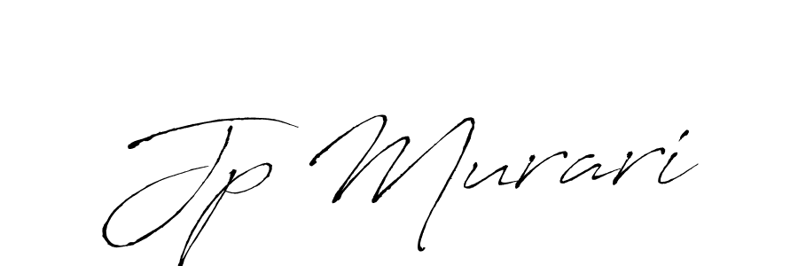 You should practise on your own different ways (Antro_Vectra) to write your name (Jp Murari) in signature. don't let someone else do it for you. Jp Murari signature style 6 images and pictures png