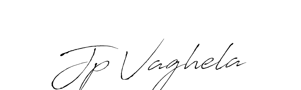 Jp Vaghela stylish signature style. Best Handwritten Sign (Antro_Vectra) for my name. Handwritten Signature Collection Ideas for my name Jp Vaghela. Jp Vaghela signature style 6 images and pictures png