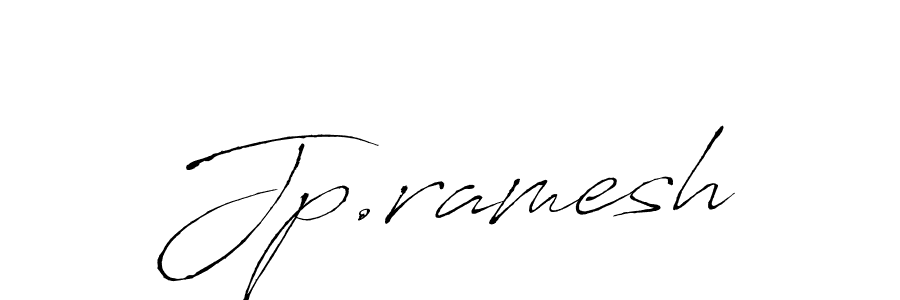 Use a signature maker to create a handwritten signature online. With this signature software, you can design (Antro_Vectra) your own signature for name Jp.ramesh. Jp.ramesh signature style 6 images and pictures png