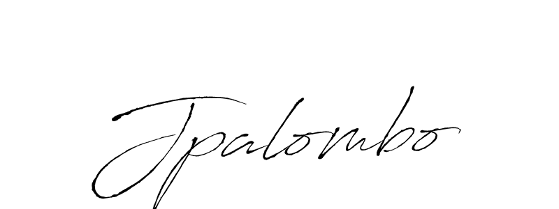 Design your own signature with our free online signature maker. With this signature software, you can create a handwritten (Antro_Vectra) signature for name Jpalombo. Jpalombo signature style 6 images and pictures png