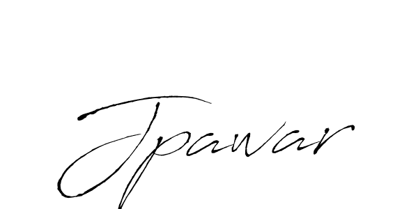 Create a beautiful signature design for name Jpawar. With this signature (Antro_Vectra) fonts, you can make a handwritten signature for free. Jpawar signature style 6 images and pictures png