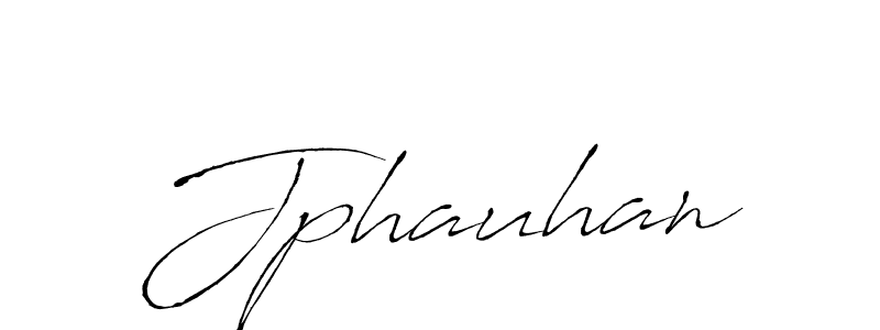 How to make Jphauhan signature? Antro_Vectra is a professional autograph style. Create handwritten signature for Jphauhan name. Jphauhan signature style 6 images and pictures png