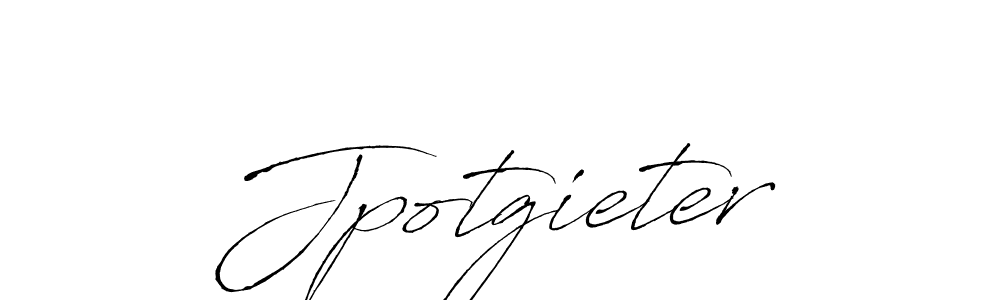 How to Draw Jpotgieter signature style? Antro_Vectra is a latest design signature styles for name Jpotgieter. Jpotgieter signature style 6 images and pictures png