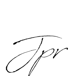 Also we have Jpr name is the best signature style. Create professional handwritten signature collection using Antro_Vectra autograph style. Jpr signature style 6 images and pictures png