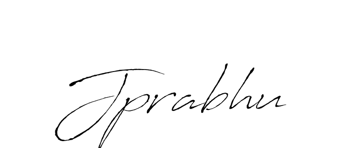 You should practise on your own different ways (Antro_Vectra) to write your name (Jprabhu) in signature. don't let someone else do it for you. Jprabhu signature style 6 images and pictures png