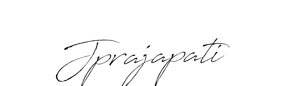 How to make Jprajapati signature? Antro_Vectra is a professional autograph style. Create handwritten signature for Jprajapati name. Jprajapati signature style 6 images and pictures png