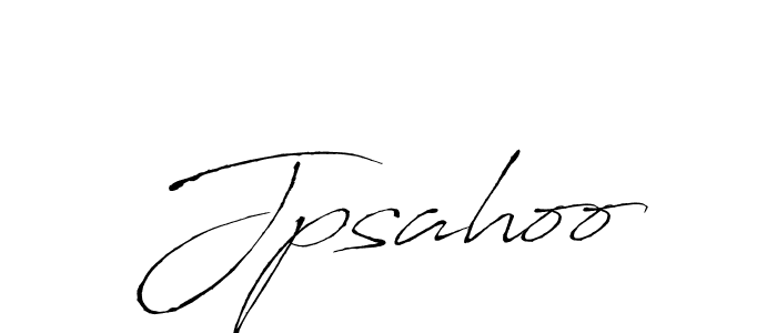 Antro_Vectra is a professional signature style that is perfect for those who want to add a touch of class to their signature. It is also a great choice for those who want to make their signature more unique. Get Jpsahoo name to fancy signature for free. Jpsahoo signature style 6 images and pictures png