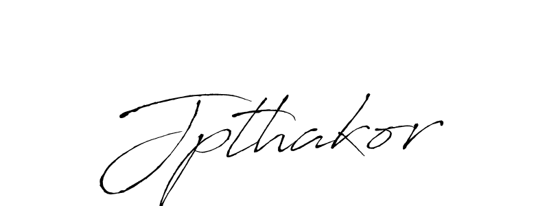 if you are searching for the best signature style for your name Jpthakor. so please give up your signature search. here we have designed multiple signature styles  using Antro_Vectra. Jpthakor signature style 6 images and pictures png