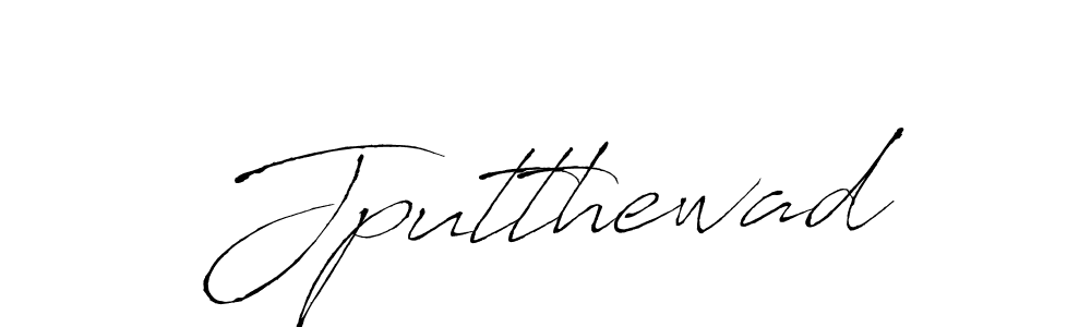 How to Draw Jputthewad signature style? Antro_Vectra is a latest design signature styles for name Jputthewad. Jputthewad signature style 6 images and pictures png