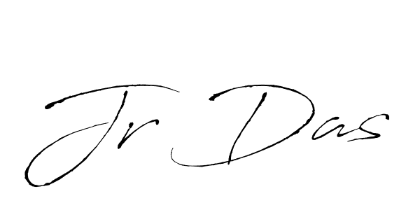 if you are searching for the best signature style for your name Jr Das. so please give up your signature search. here we have designed multiple signature styles  using Antro_Vectra. Jr Das signature style 6 images and pictures png