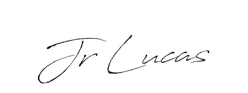 Use a signature maker to create a handwritten signature online. With this signature software, you can design (Antro_Vectra) your own signature for name Jr Lucas. Jr Lucas signature style 6 images and pictures png