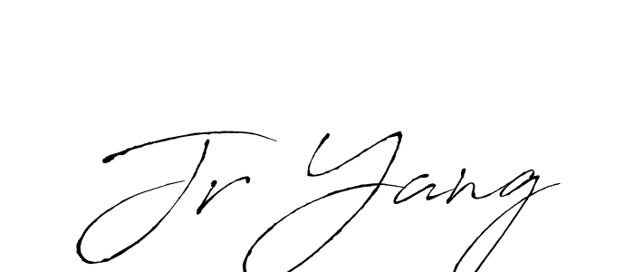 Make a beautiful signature design for name Jr Yang. Use this online signature maker to create a handwritten signature for free. Jr Yang signature style 6 images and pictures png