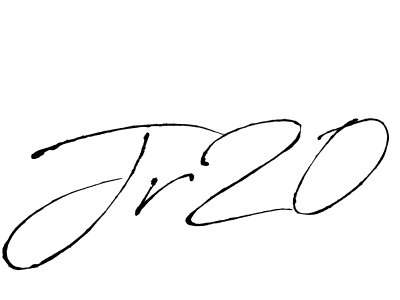 How to Draw Jr20 signature style? Antro_Vectra is a latest design signature styles for name Jr20. Jr20 signature style 6 images and pictures png